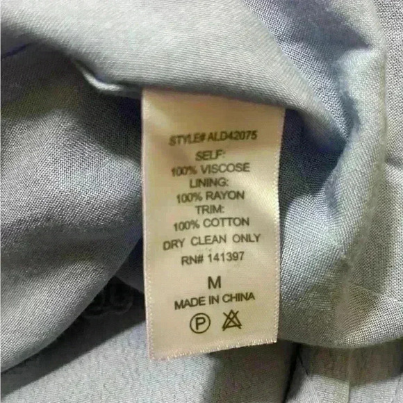 NWT ASTR The Label Crochet Sleeve, High-Low Midi Wrap Dress Size M - Picture 11 of 12